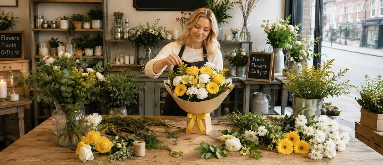 Local florists in England
