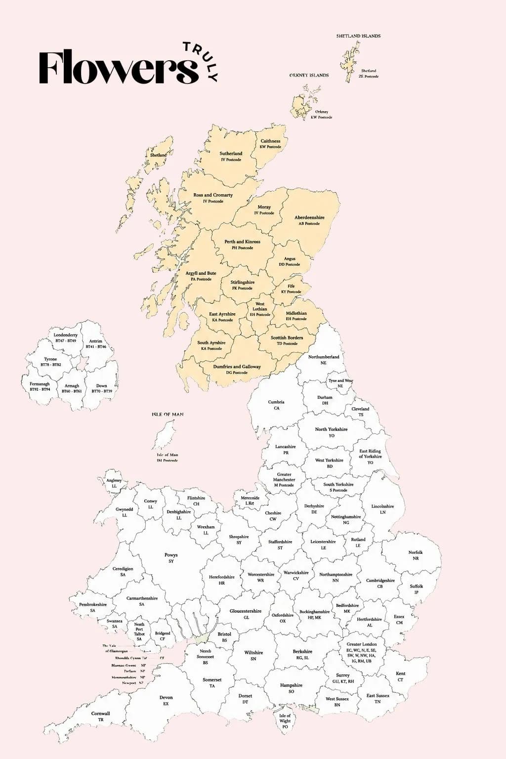 Scotland map