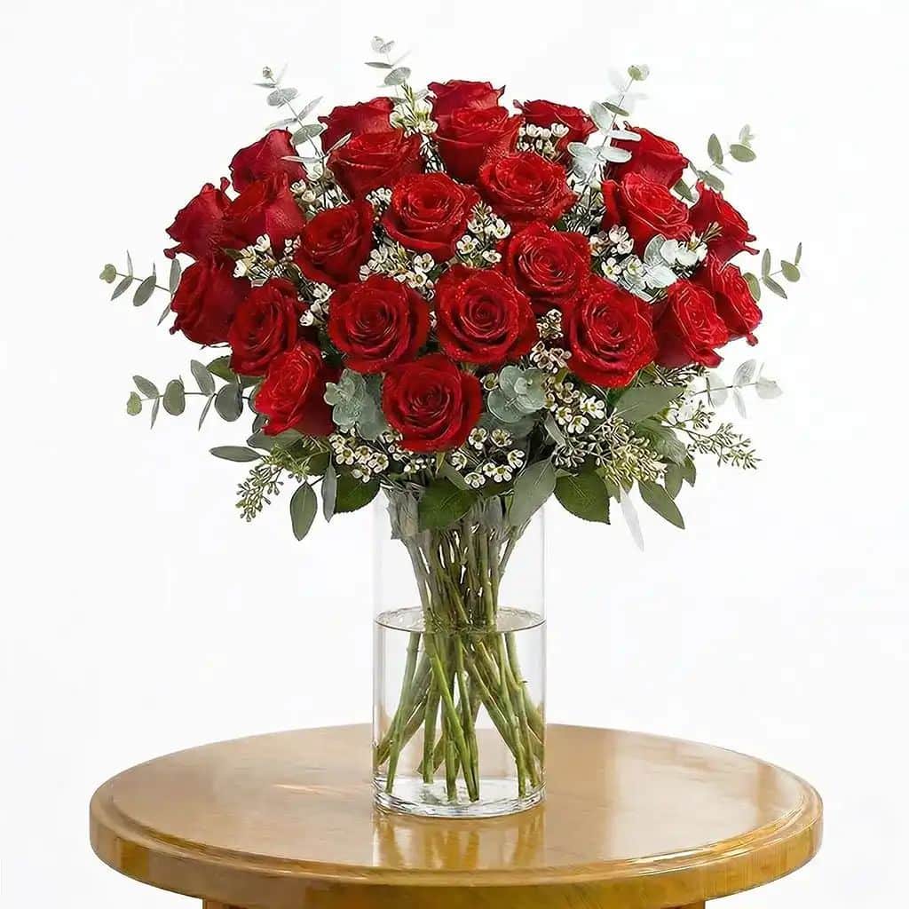 24 Red Roses